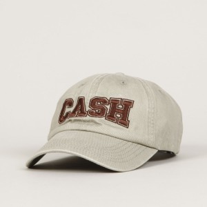 Cash Only Campus Cap Wash Grey